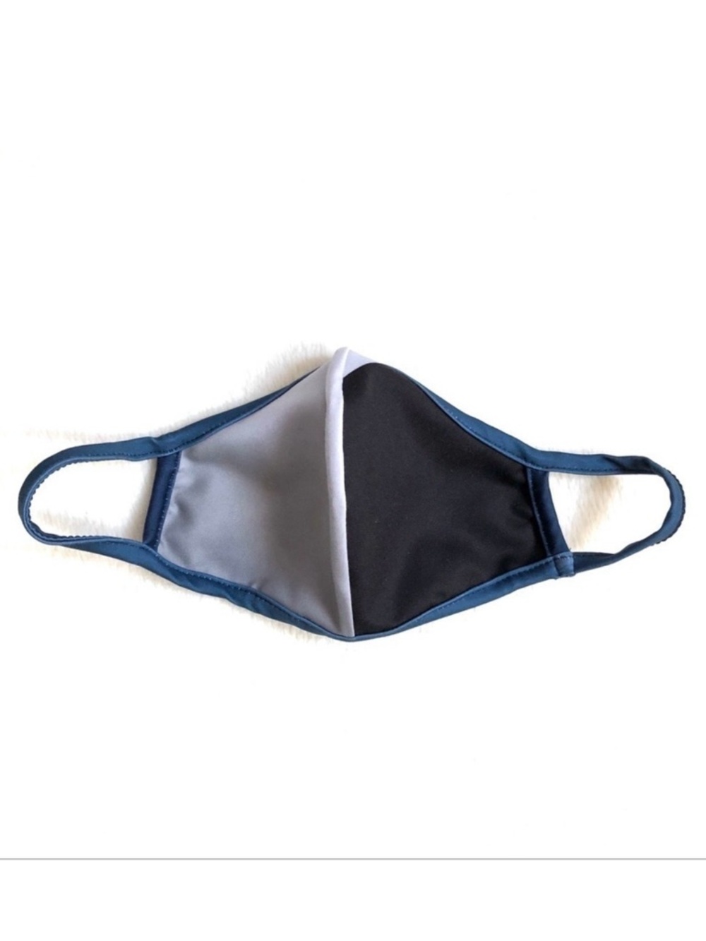 🔴 5 for $10 ONE Blue Grey Black Double Layer Face Mask Washable Reusable